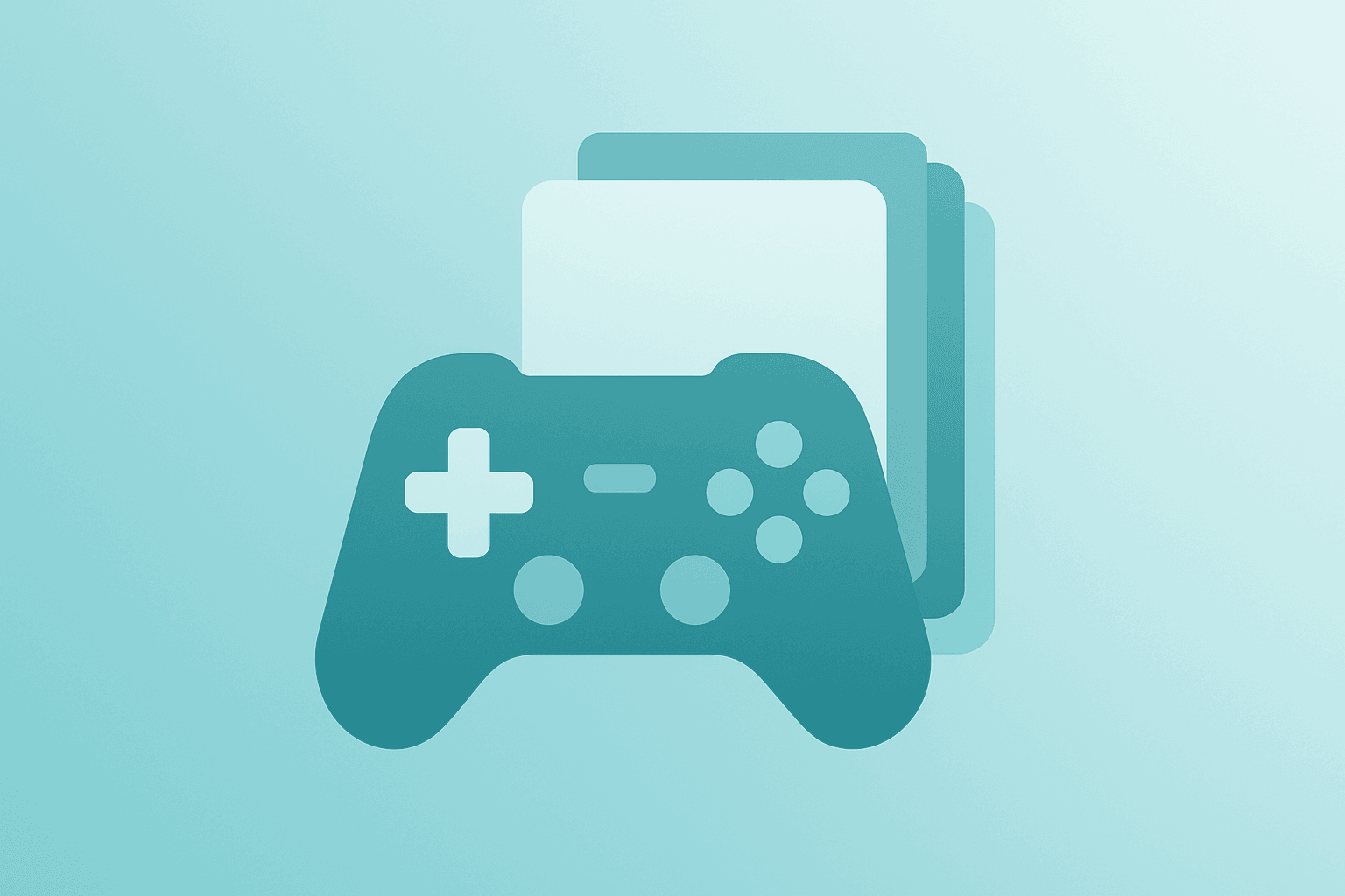 Flat vector of a stylized game console with stacked edition cards to evoke GTA VI preorders and pricing focus.